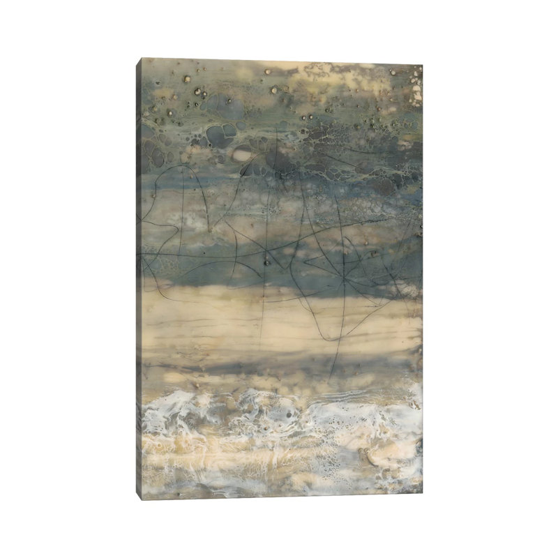 Earthen Lines II by Jennifer Goldberger - Wrapped Canvas Gallery-Wrapped Canvas Giclée, 30.48 cm H x 45.72 cm W