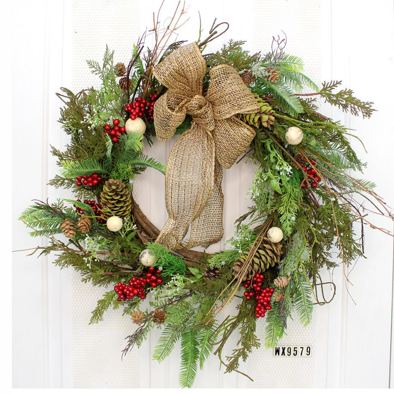 Couronne de soie 24 po