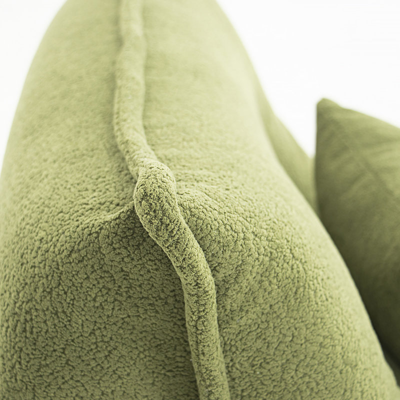 Fauteuil à billes avec accoudoirs sans accoudoirs - Fauteuil à billes pour adultes, chauffeuse surdimensionnée, fauteuil confortable, canapé à siège simple pour salon, bureau d'une chambre à coucher