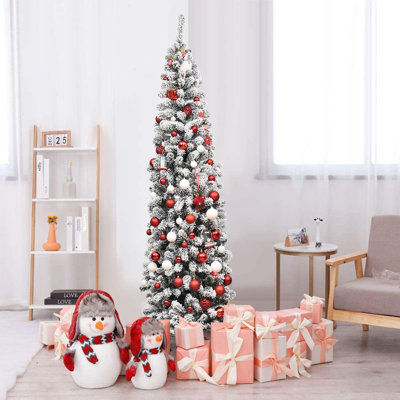 Lighted Artificial Fir Christmas Tree