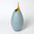 Frosted Vase w/Amber Casing-71272872-71272869