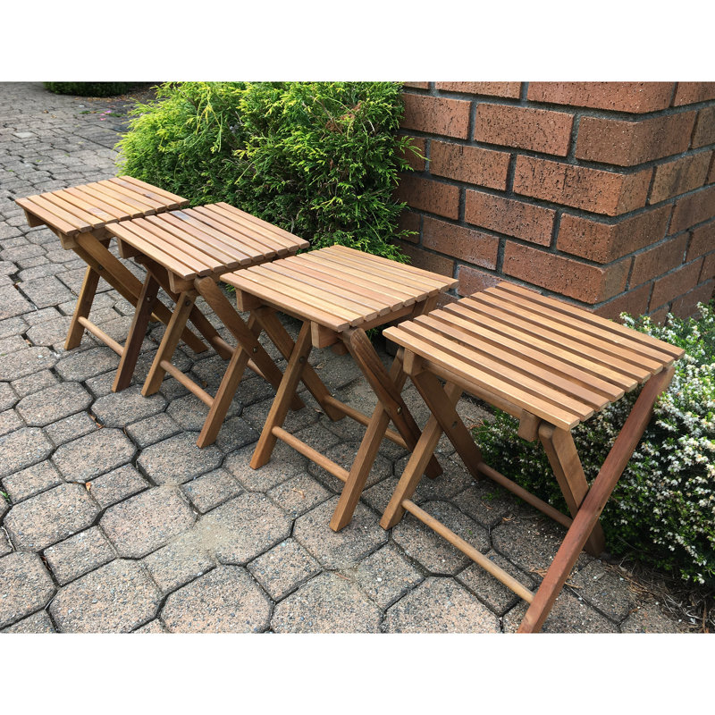 Byrnes Solid Wood Accent Stool