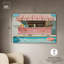 «Pink Pool Bar Party» par Glam Coastal Art -418263667-418263665