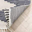 Loop-De-Loop Geometric Synthetic Area Rug-45293414