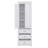 Tall Storage Cabinet With Three Drawers, Bathroom Storage Cabinet With Adjustable Shelf, Floor Cabinet For Office Bathroom Kitchen-784474323