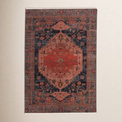 Miko Coral Oriental Rug