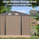 10 ft. W x 10 ft. D Metal Storage Shed