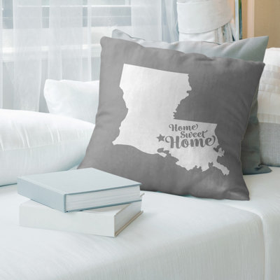 Home Sweet Cotton Pillow Cover