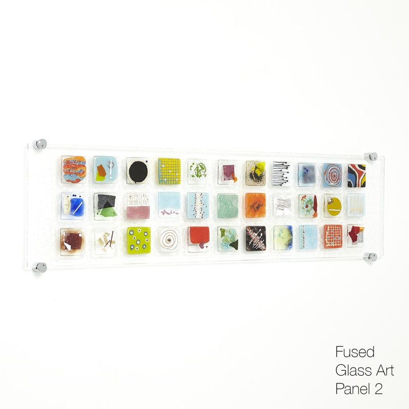 Fused Glass Art Panel 2