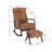 Solid +PlyWood Rocking Chair-2105369332