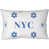 Blanc, bleu, bleu, New York, bleu, basketball, New est en rupture de stock