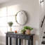 Miroir mural en bois