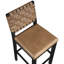Chaise de bar en cuir végétalien Reid-761954170-761954171