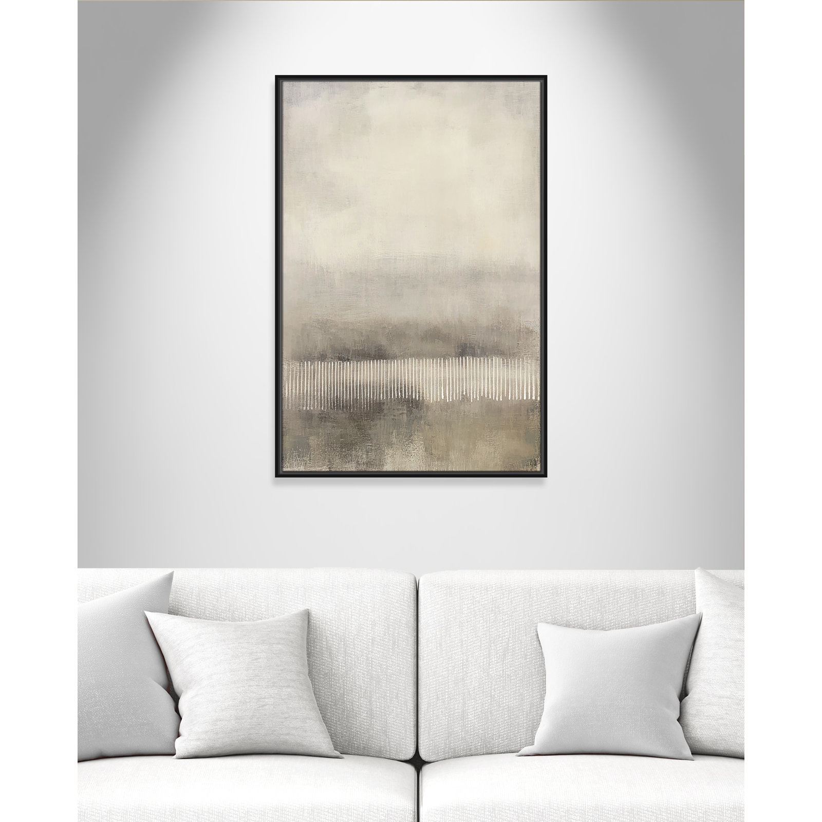 Balanced Silence I Print by Irena Orlov, 37.5" H x 25.5" W, Black Floater