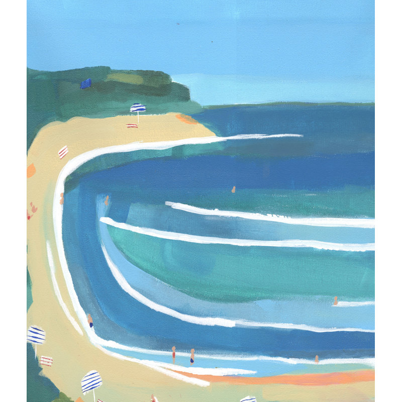 «Beach Perspect II» sur toile