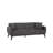 Lelana Twin 78.75 Polyester Tufted Sofa-606691620