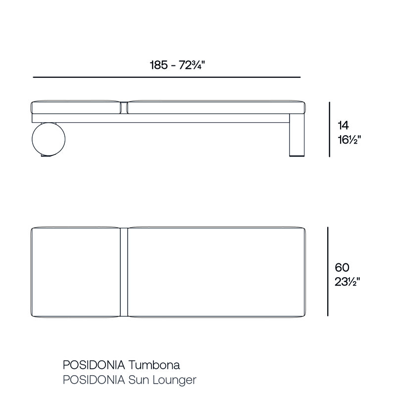 Posidonia Sun Lounger