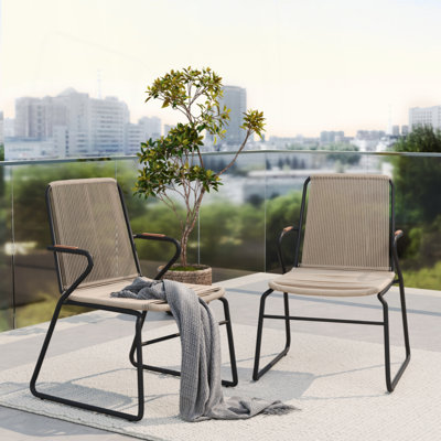 Chaise en pierre de lune (ensemble de 2)