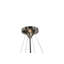 3 - Light Glass Chandelier-66195400