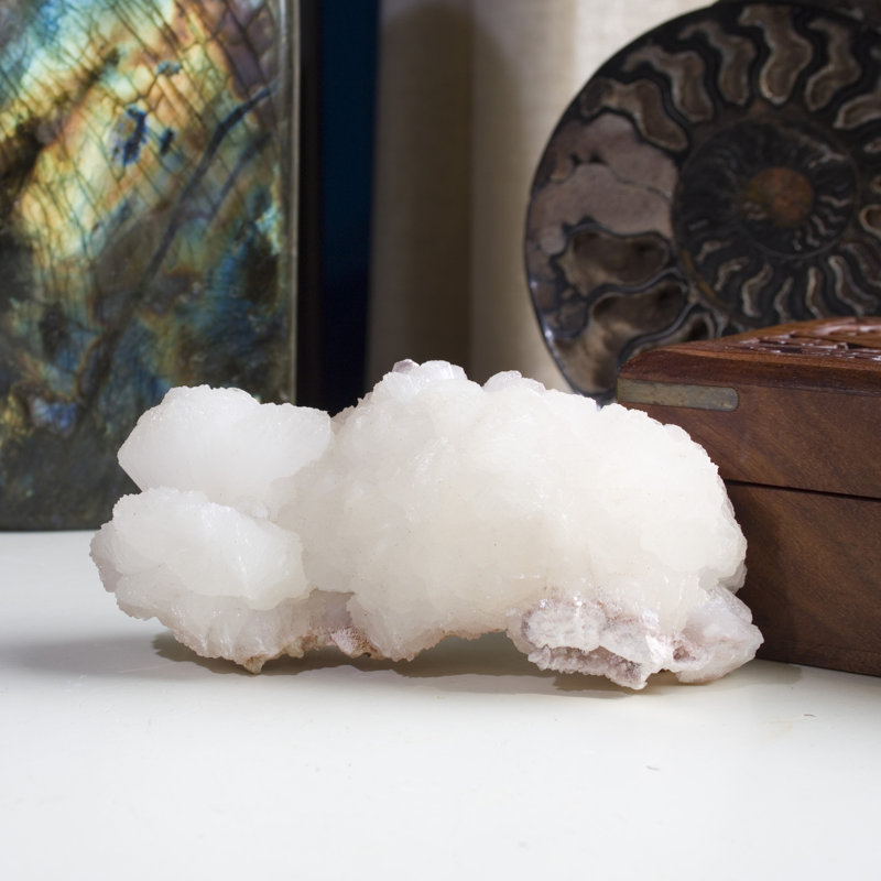 Harkirat lumineux avec apophyliite Stilbite