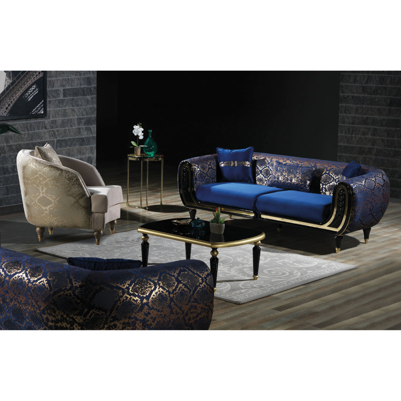 Fauteuil d'appoint crème Lima