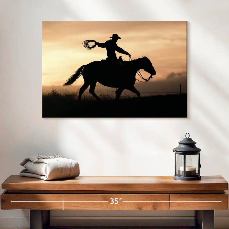 Lelar Rope And Ride I, 32" H x 48" W