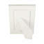 Cadre photo moderne Selenite pour table - Cadre photo décoratif pour la chambre à coucher, le bureau ou la maison - Blanc-1068527597-1068527586