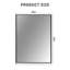 Miroir de salle de bain 1,18 po Lunara-318328450