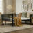 Full Size Metal Brunelle with headboard and footabord-123873826-123873824