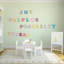 Non-Wall Damaging Wall Decal