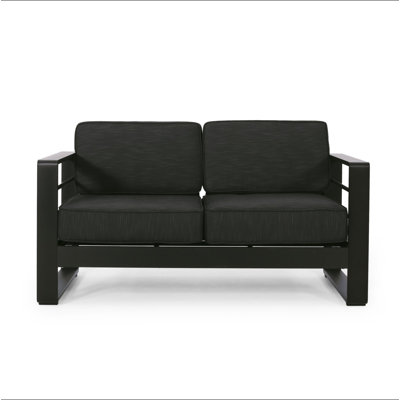 Outdoor Loveseat With Comfortable Cushions And Durable Design For Backyard Relaxation