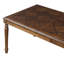 Table de salle à manger rectangulaire traditionnelle avec plateau en bois et pieds tournés pour la salle à manger et la cuisine-1695029858