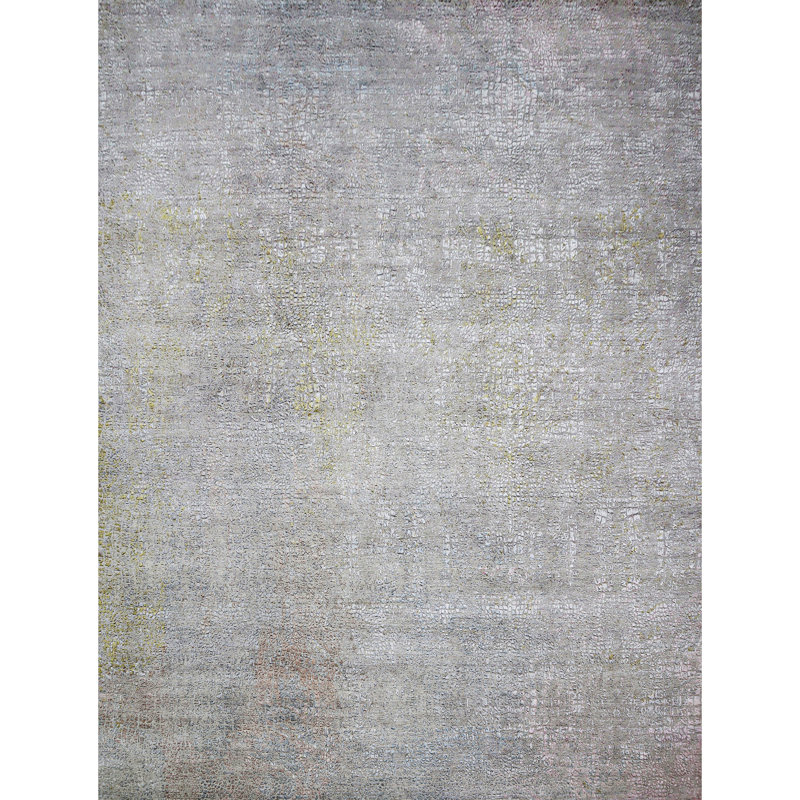 Tapis rectangulaire noué à la main, Rectangle 10 pi x 14 pi