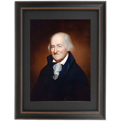 Framed Portrait Of Christopher Gadsden By Charles Fraser