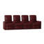 Upholstered Home Theater Seating with Cup Holder-25791450-40770783