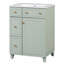 Ensemble de meuble-lavabo autoportant 24 po avec lavabo et 2 tiroirs Ermenek-116272815