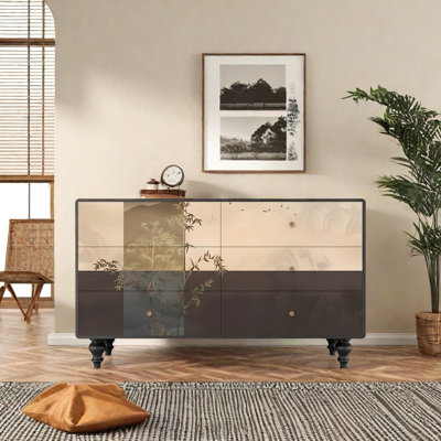 53.1'' Six-drawer Sideboard