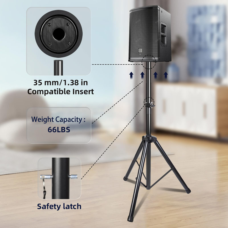 Support trépied universel pour haut-parleur