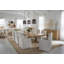 Pula Extendable Solid Wood Base Dining Table