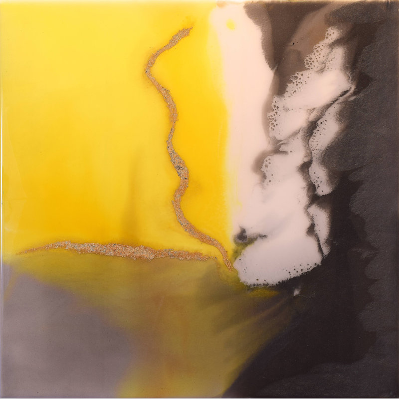 Sunshine City Iii Painting by Allison Esley