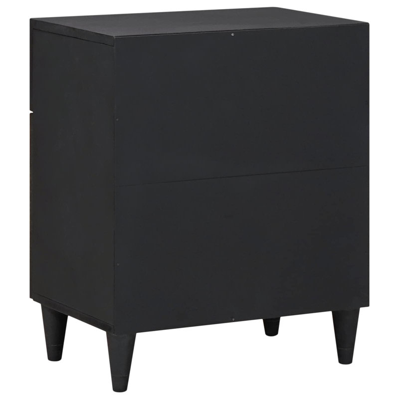 50cm W Solid Wood Bedside Table