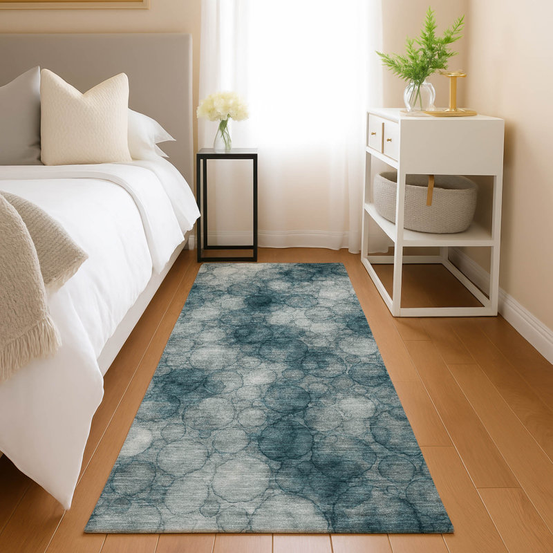 Machine Washable Indoor/Outdoor Chantille ACN2424 Abstract Rug, Runner 2'3" x 7'6"