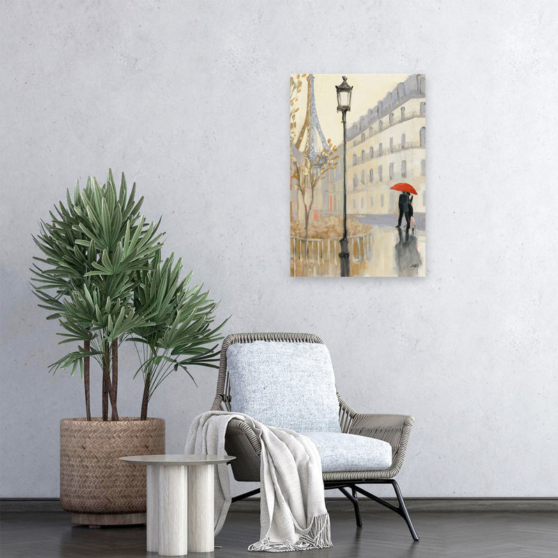 To The Metro II - Architecture, paysage urbain noir et beige, H 24 po x l 16 po