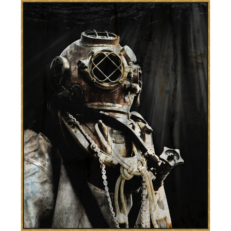 «The Diver 2» par Thom Filicia - Photographie à cadre flottant sur toile