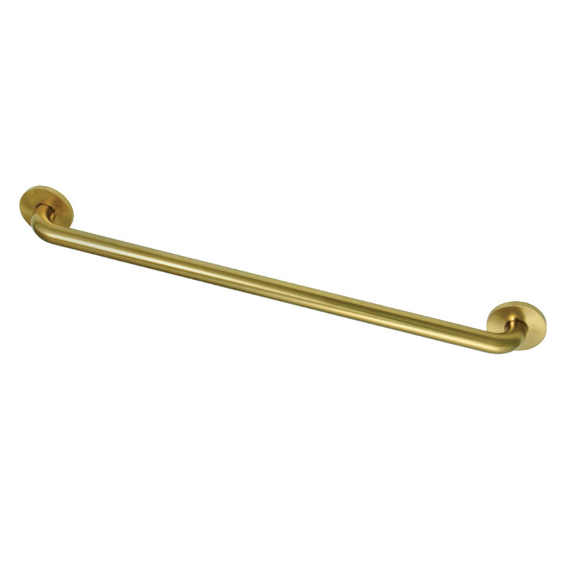 Kingston Brass Silver Sage 1-1/4 Inch O.D Grab Bar, 36" W, Brushed Brass