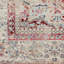 Tapis oriental rouge / ivoire / bleu Benedikt-343567183