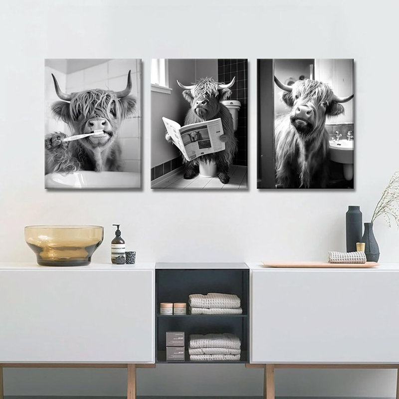 3 Piece Wrapped Canvas Set