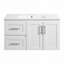 Meuble-lavabo mural 36 po avec 2 tiroirs-1866203481
