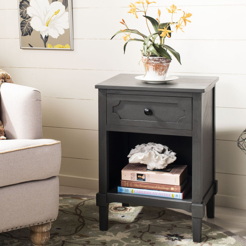 Mattalyn End Table with Storage, Gray