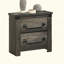 Table de chevet Farmhouse Rustic Grey
